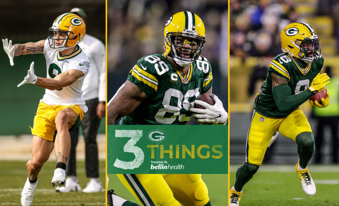 Three Things – Players' edition | Packers minicamp