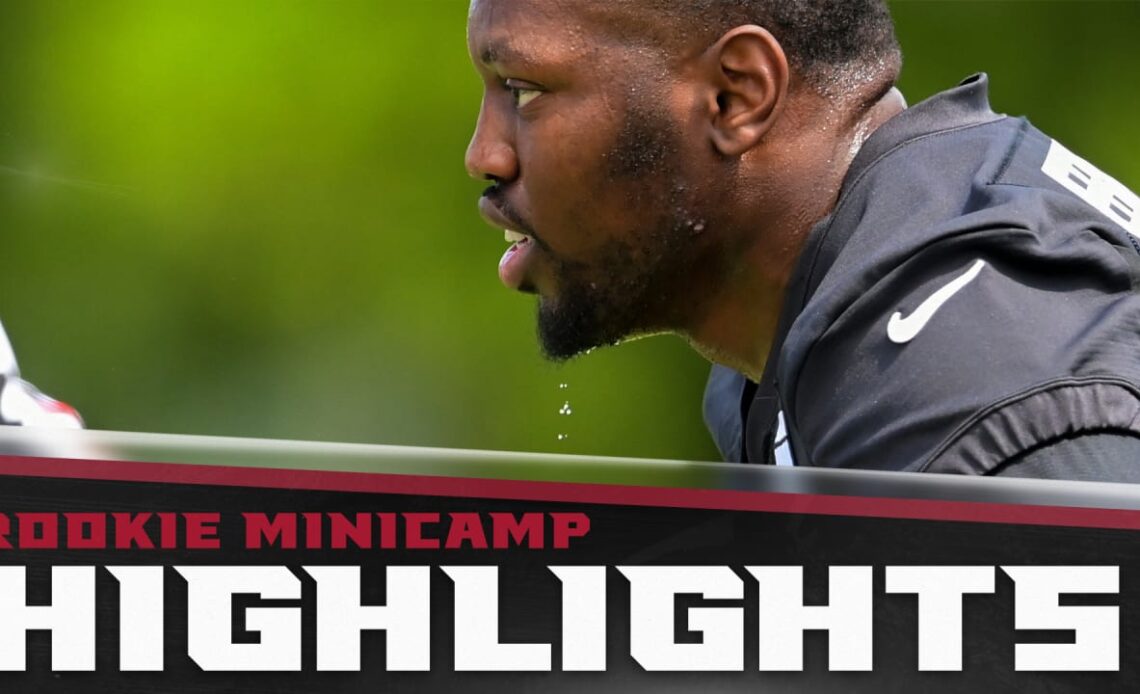 Top highlights from rookie minicamp