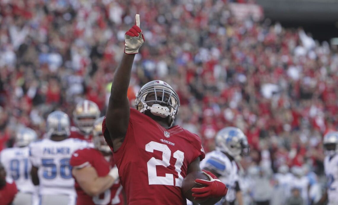 Welcome to the 49ers Hall of Fame Frank Gore