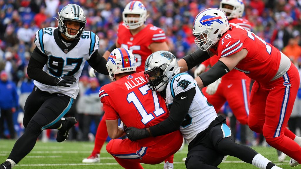 Where does Panthers’ defensive line fall in PFF rankings?
