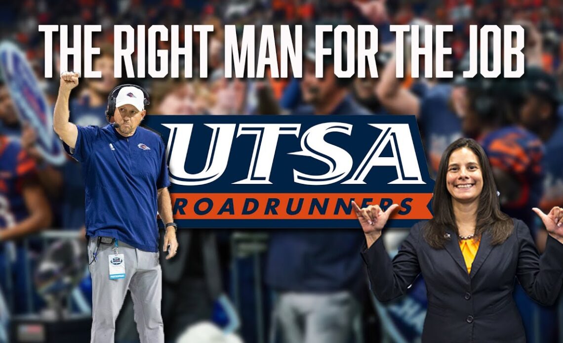 Within 5 Minutes of Meeting Coach Jeff Traylor We Knew He Was Our Guy | UTSA | Dr. Lisa Campos