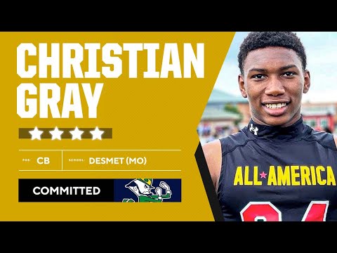 2023 4-Star CB Christian Gray Commits To Notre Dame [REVEAL + ANALYSIS] I CBS Sports HQ