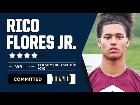 2023 4-Star WR Rico Flores Jr. COMMITS to Notre Dame [REVEAL + ANALYSIS]  | CBS Sports HQ