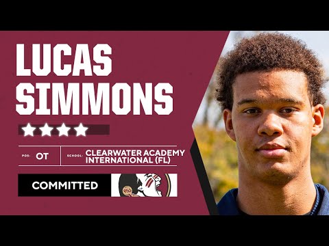 2023 4-star OT Lucas Simmons COMMITS to Florida State [REVEAL + ANALYSIS] | CBS Sports HQ