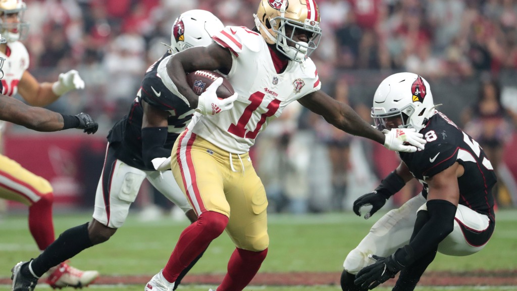 49ers QB Trey Lance arm fitness not a problem in Brandon Aiyuk’s video