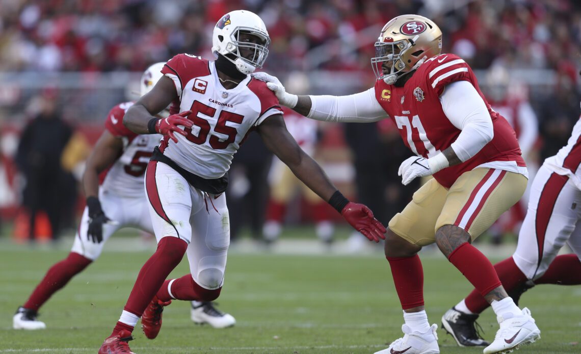 Arizona Cardinals’ edge rushers to face 8 of NFL’s top tackles in 2022