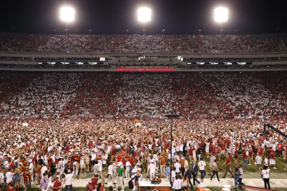 Arkansas named as one of nine most intimidating places to play in college football