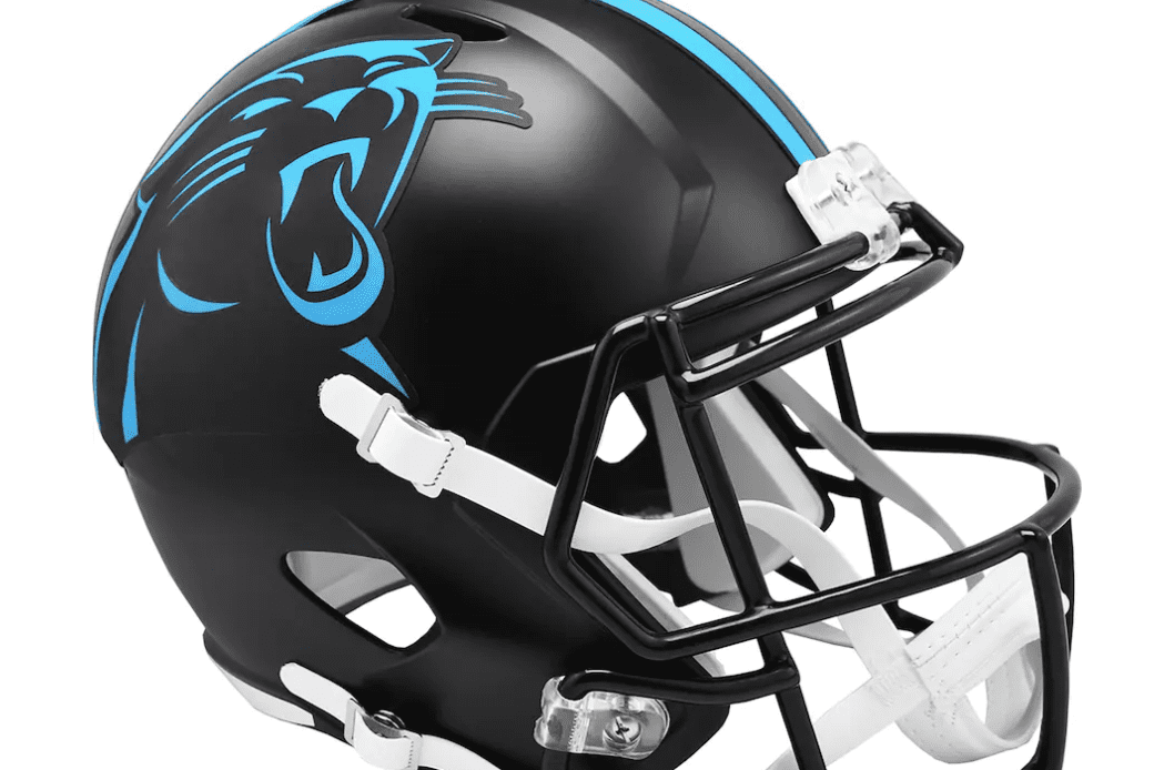 Carolina Panthers Alternate helmet, get your Panthers helmets now