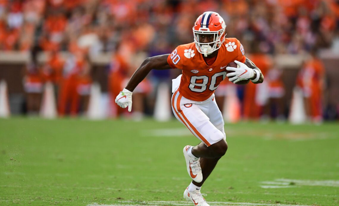 Clemson Tigers Snapshot Profile: No. 80 Beaux Collins