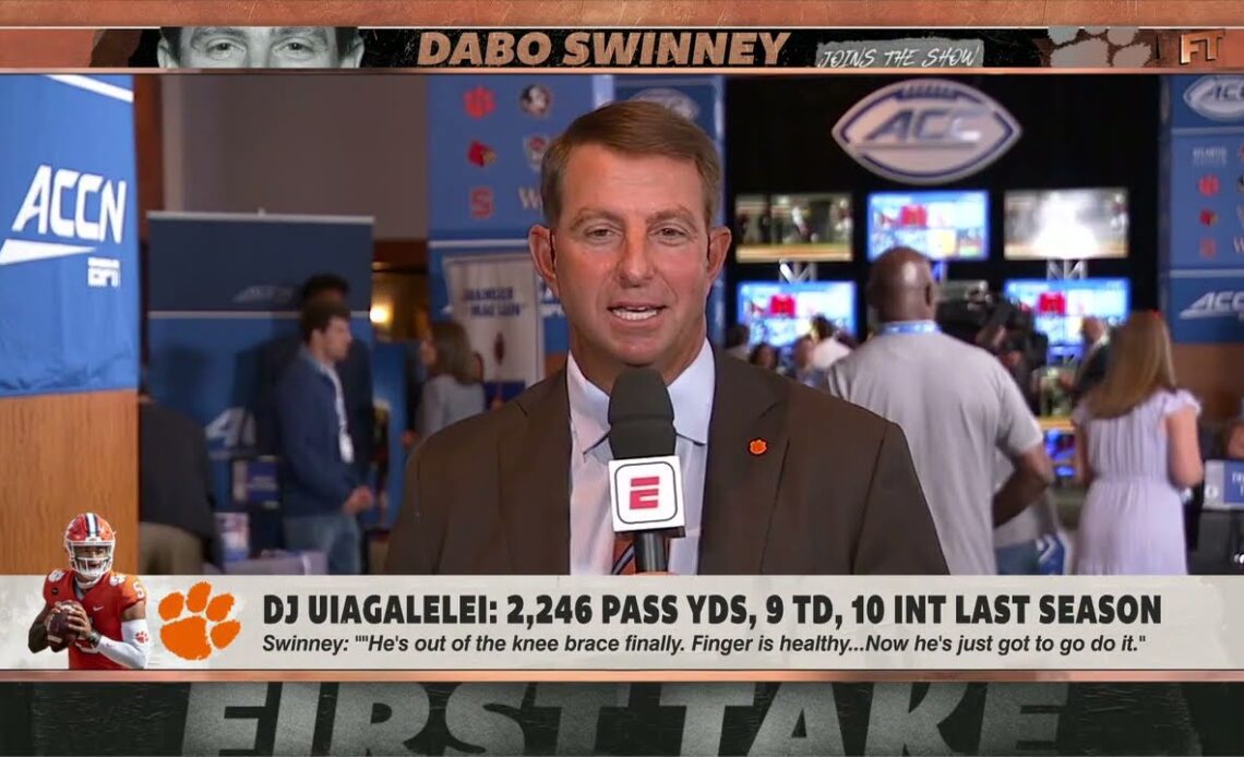 Dabo Swinney says Clemson has the best fans in college football! | First Take