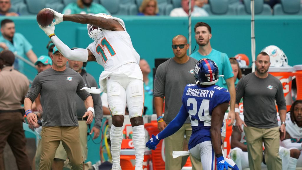DeVante Parker owns Day 1 of training camp in red zone