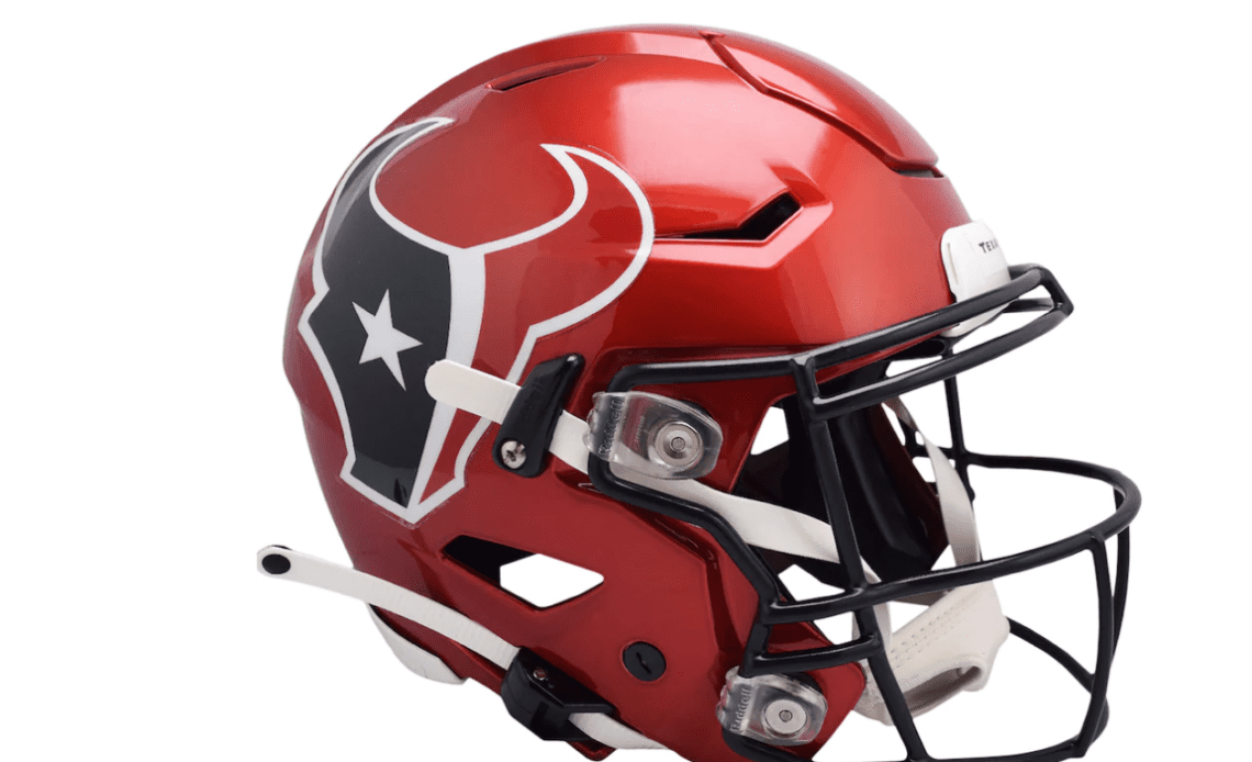 Houston Texans Alternate helmet, get your Texans helmets now