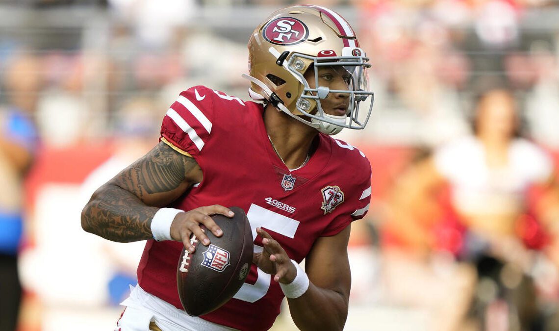 Jerry Rice thinks Trey Lance is 'ready to go' for 49ers: 'He has that one aspect Jimmy (Garoppolo) doesn't'