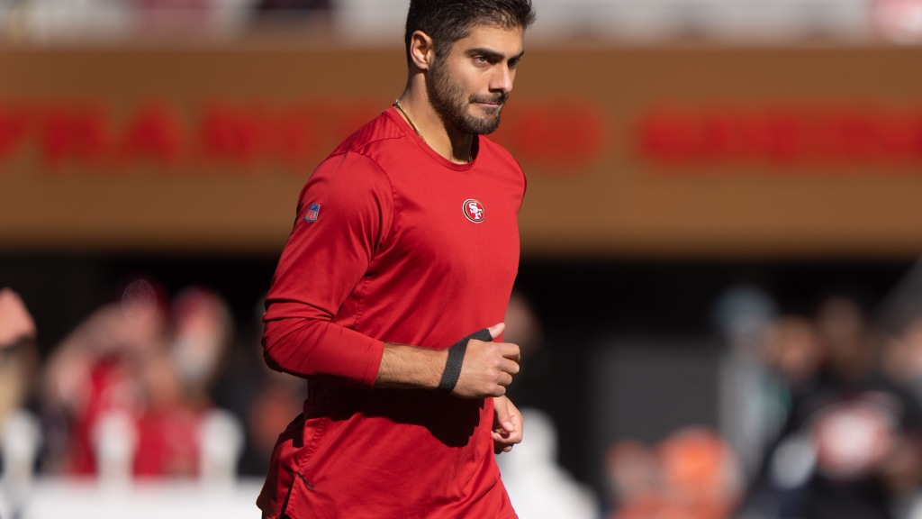 Jimmy Garoppolo not at 49ers facility for training camp practice