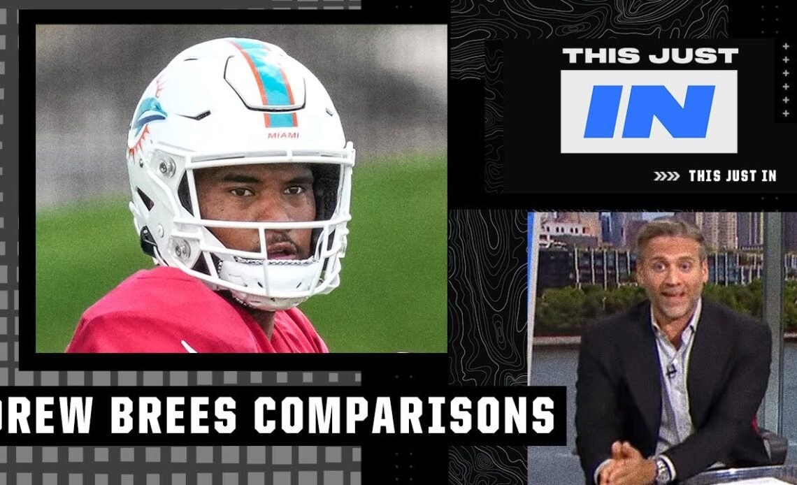 Max Kellerman compares Tua Tagovailoa to a left-handed Drew Brees 🔎 | This Just In