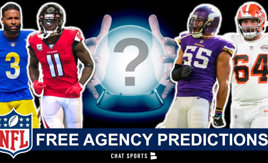 NFL Free Agency Rumors: Predicting Where OBJ, Julio Jones, JC Tretter, & Anthony Barr Sign In 2022