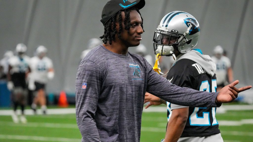 Panthers CB Jaycee Horn makes otherworldly one-handed catch