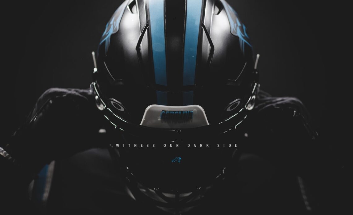 Panthers unveil black helmets, all-black uniform combination