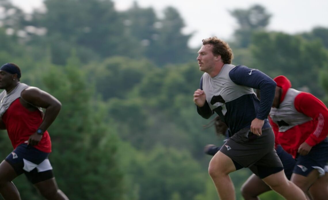 Patriots Rookies Begin Training Camp