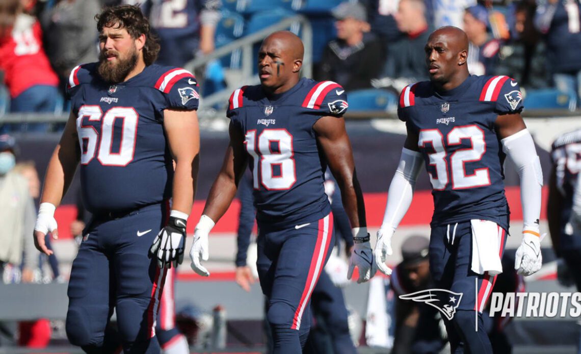 Patriots Veterans Set the Table for Training Camp on Report Day