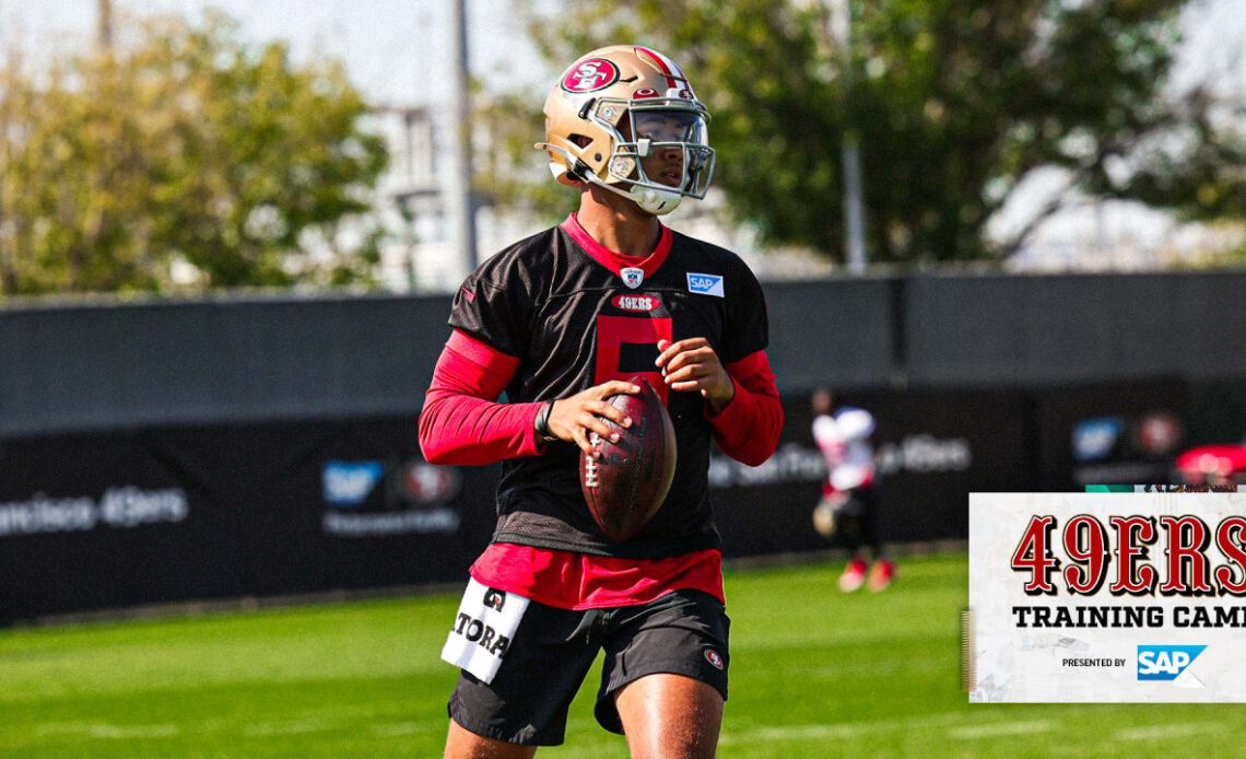 Primer Día de Entrenamiento Para los 49ers en el Training Camp 2022