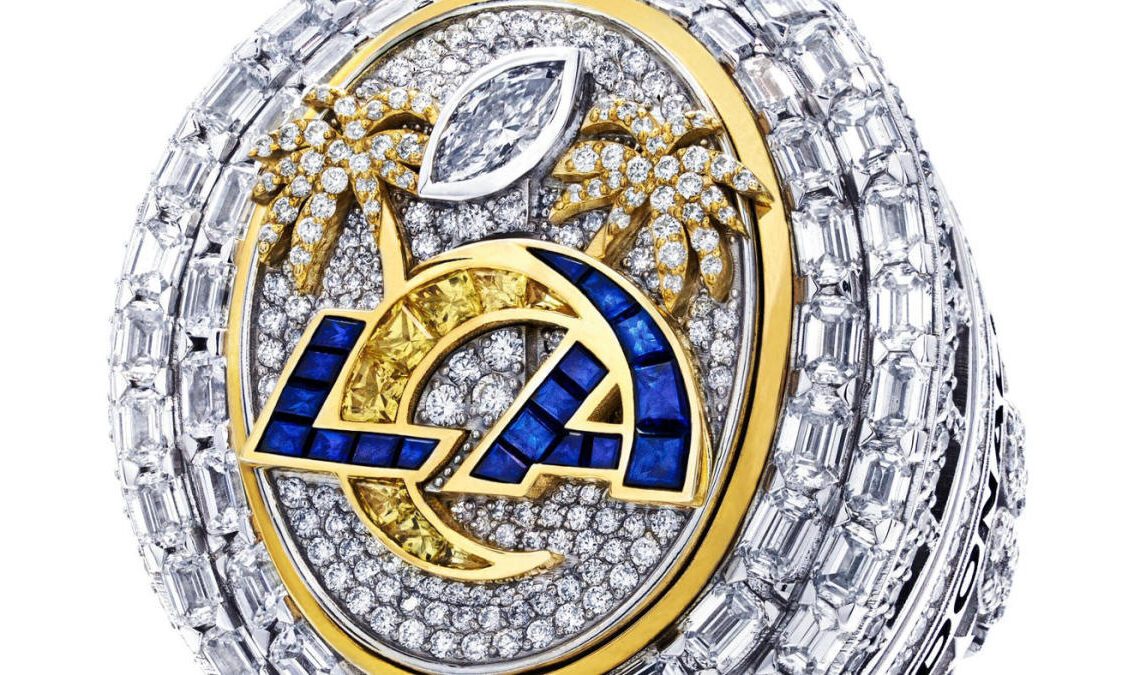 Rams unveil flashy Super Bowl ring that includes most diamond carat weight ever for a championship ring