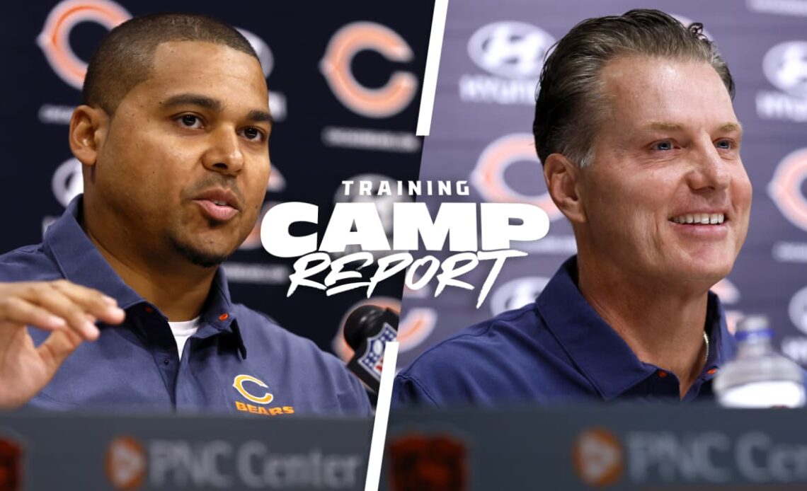 Ryan Poles, Matt Eberflus discuss Chicago Bears training camp expectations, Roquan Smith & more