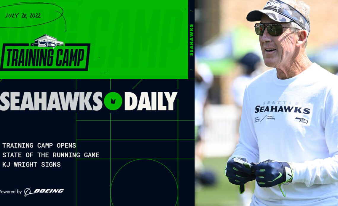 Seahawks Daily: Training Camp Opens, State of the Running Game, and KJ Wright