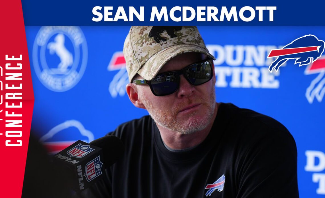 Sean McDermott: "All Positions Are Earned"