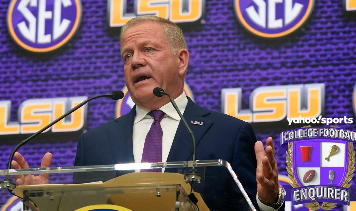 Should LSU fans be worried about Brian Kelly’s lack of Louisiana recruits?