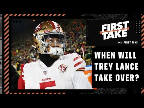 Should the 49ers be rushing to start Trey Lance over Jimmy Garoppolo? | First Take