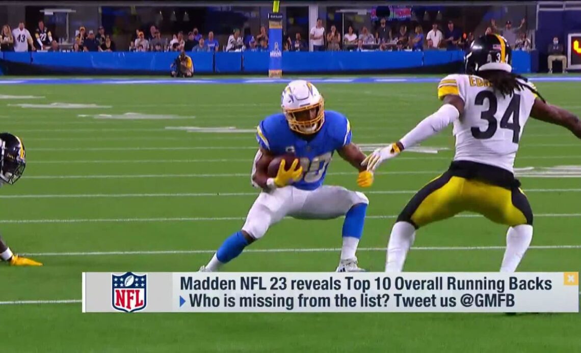 Top rated RBs, biggest snubs in 'Madden 23' 'GMFB'