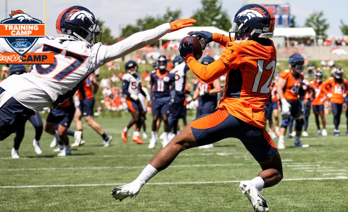 Training camp highlights: Broncos hit the red zone on Day 1