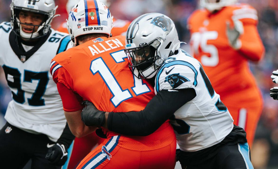 What They're Saying: Brian Burns earning notice as a top pass-rusher