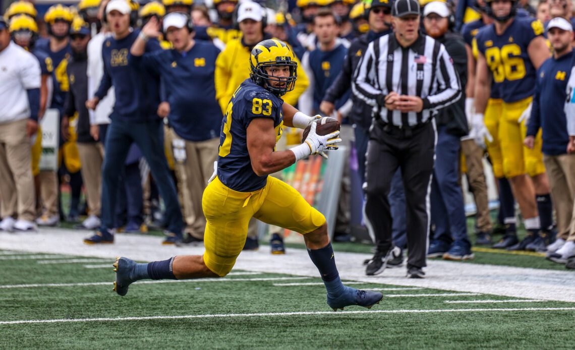 Nine Michigan football players make Senior Bowl preseason watch list