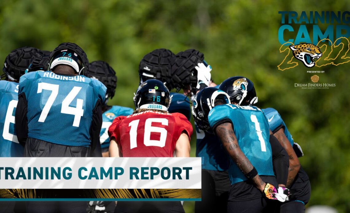 1st day of full pads, O-line holding their own | Training Camp Report