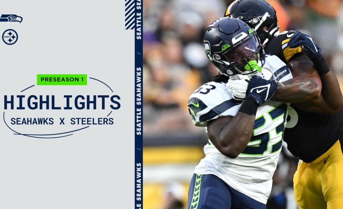 2022 Preseason Week 1 Seahawks at Steelers Boye Mafe Strip-Sack Of Mason Rudolph Highlight