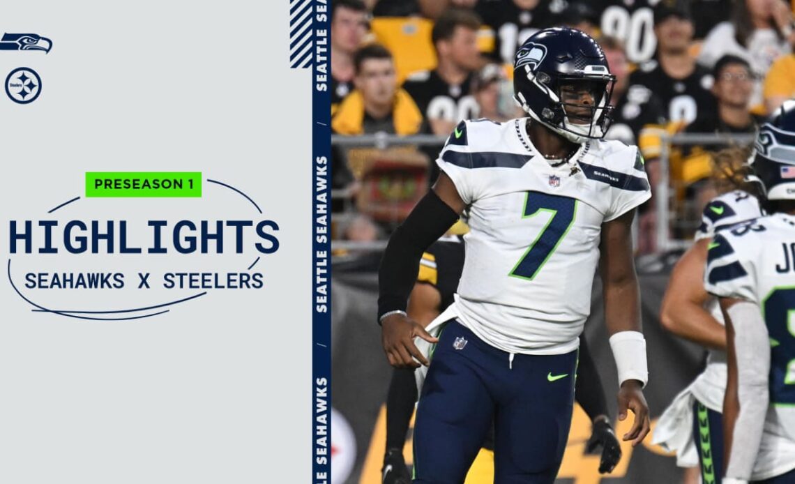 2022 Preseason Week 1 Seahawks at Steelers Geno Smith 2-Yard Rushing TD Highlight