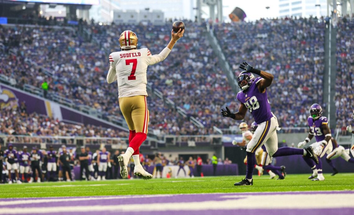 49ers vs. Vikings Game Images (Preseason Week 2)