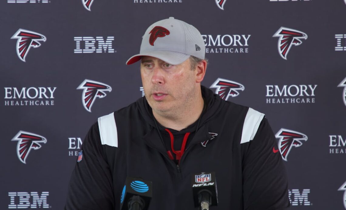 Arthur Smith on progression of the team after a week of AT&T Training Camp | Press conference