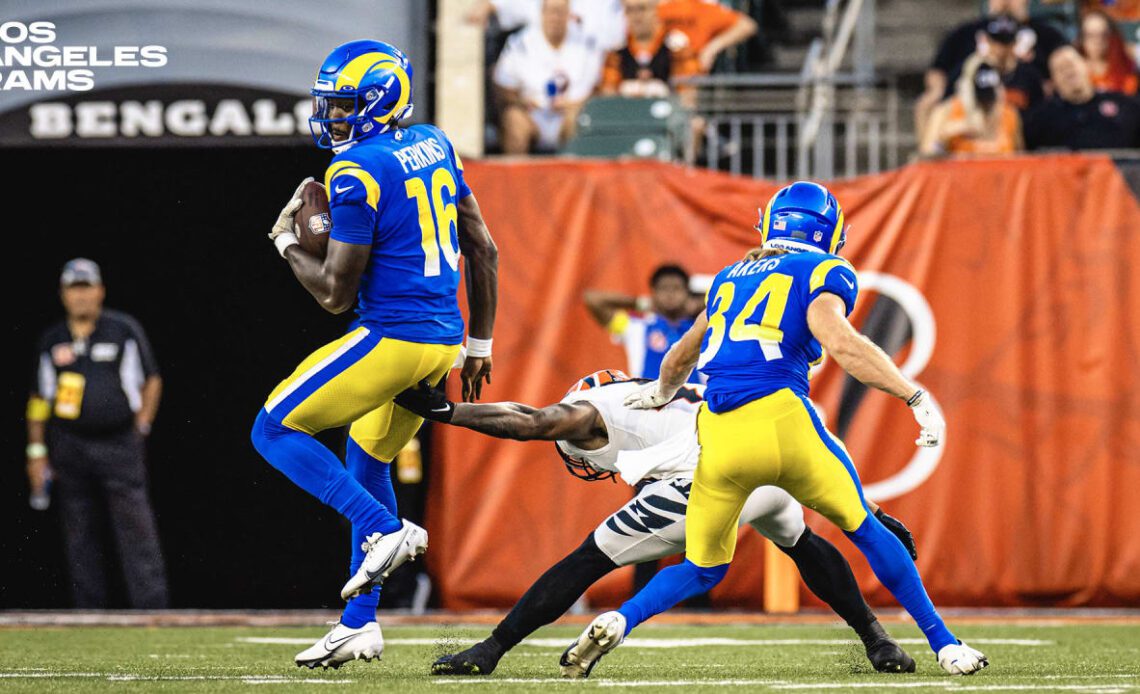 BEST PHOTOS: Best moments on camera from the Rams vs. Bengals preseason finale