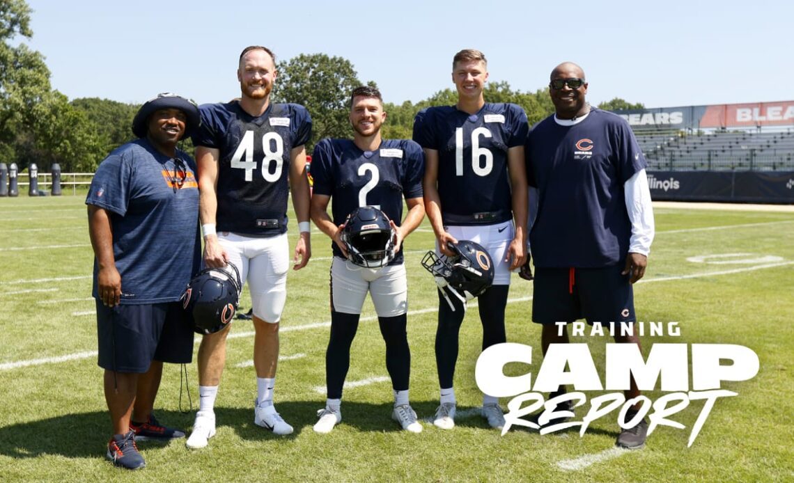 Bears' field-goal operation making smooth transition