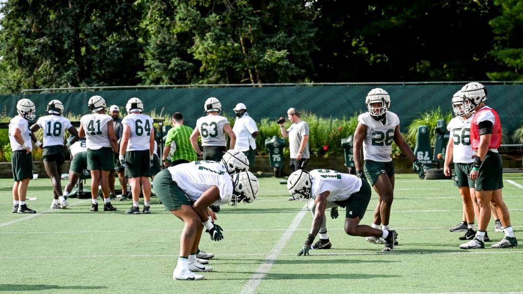 Best pictures from MSU football’s first preseason practice of 2022