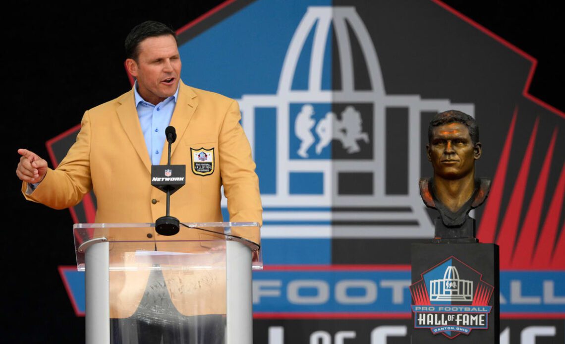 Boselli: "I thank God for football and for the people of Jacksonville." | Tony Boselli's Hall of Fame speech