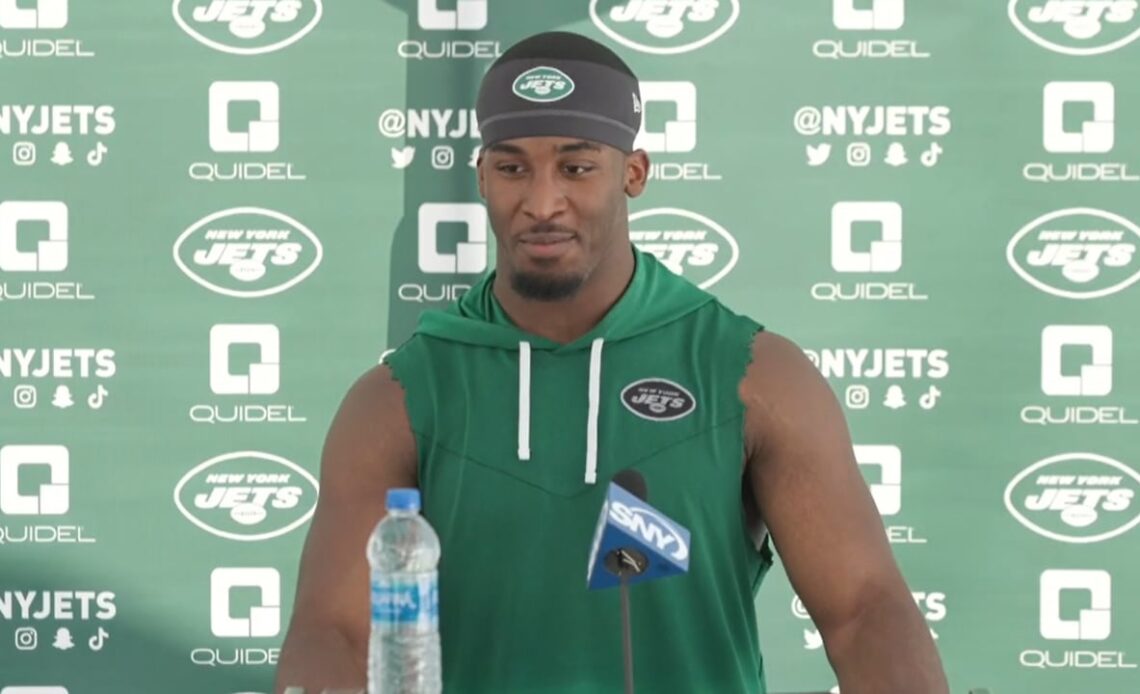 Breece Hall: It's Been a Really Good Learning Curve