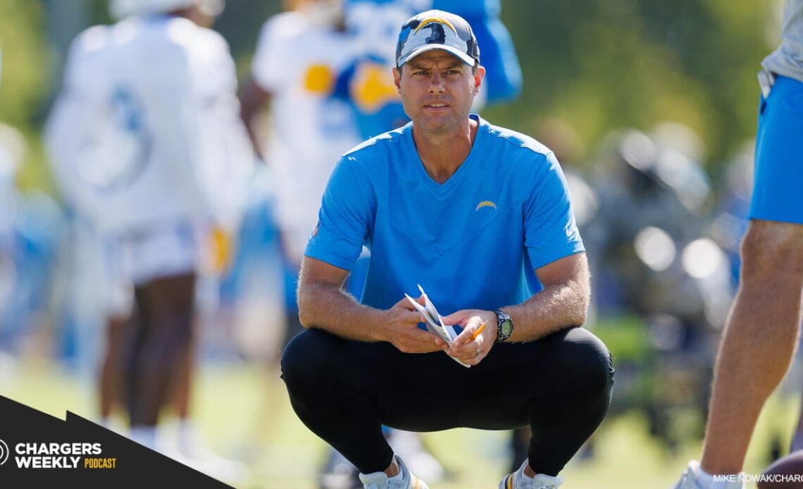Chargers Weekly: Brandon Staley Shares Early Training Camp Takeaways