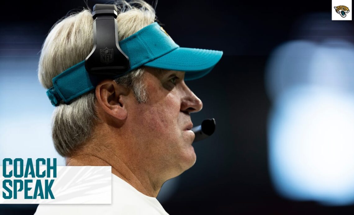 Coachspeak: Falcons 28, Jaguars 12