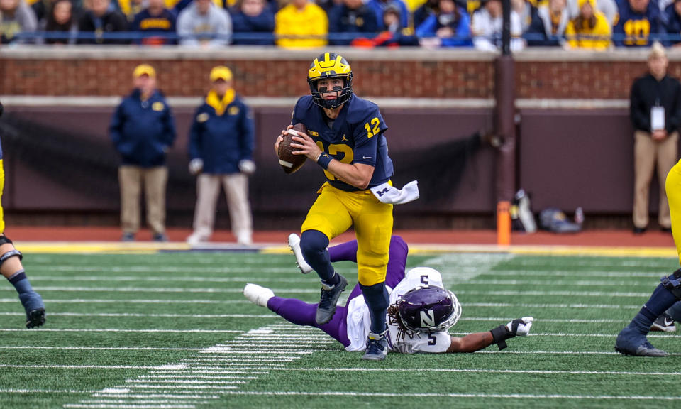 College coaches discuss Michigan football quarterback situation