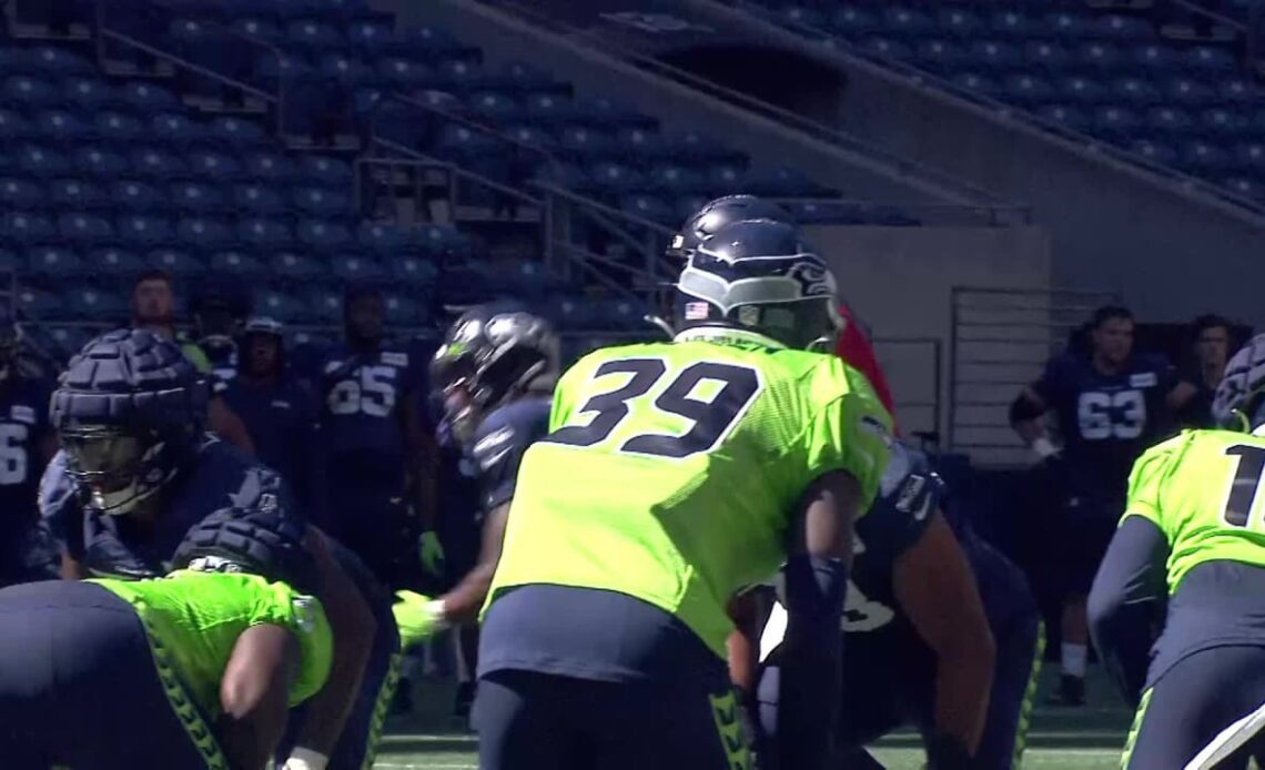 Dareke Young Snags The Ball Off A Quick Route