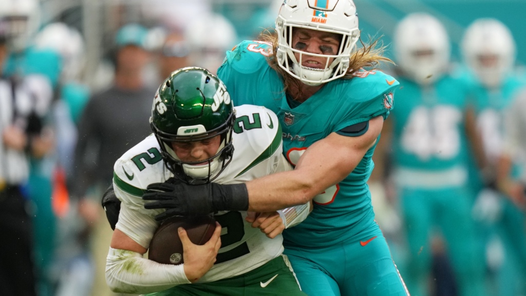 Dolphins LB Andrew Van Ginkel had appendix removed